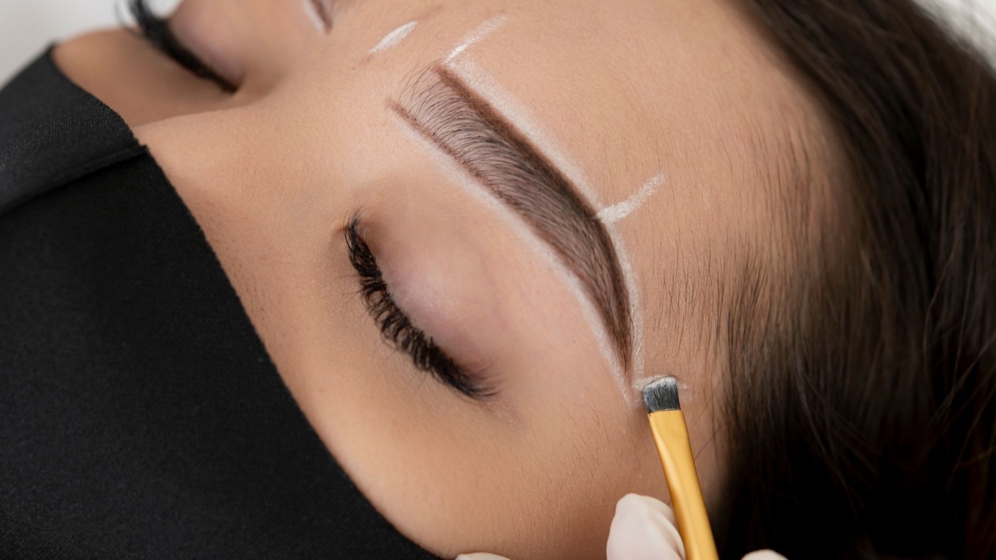Eyebrow Shaping service in Alpharetta GA at Glow by NC