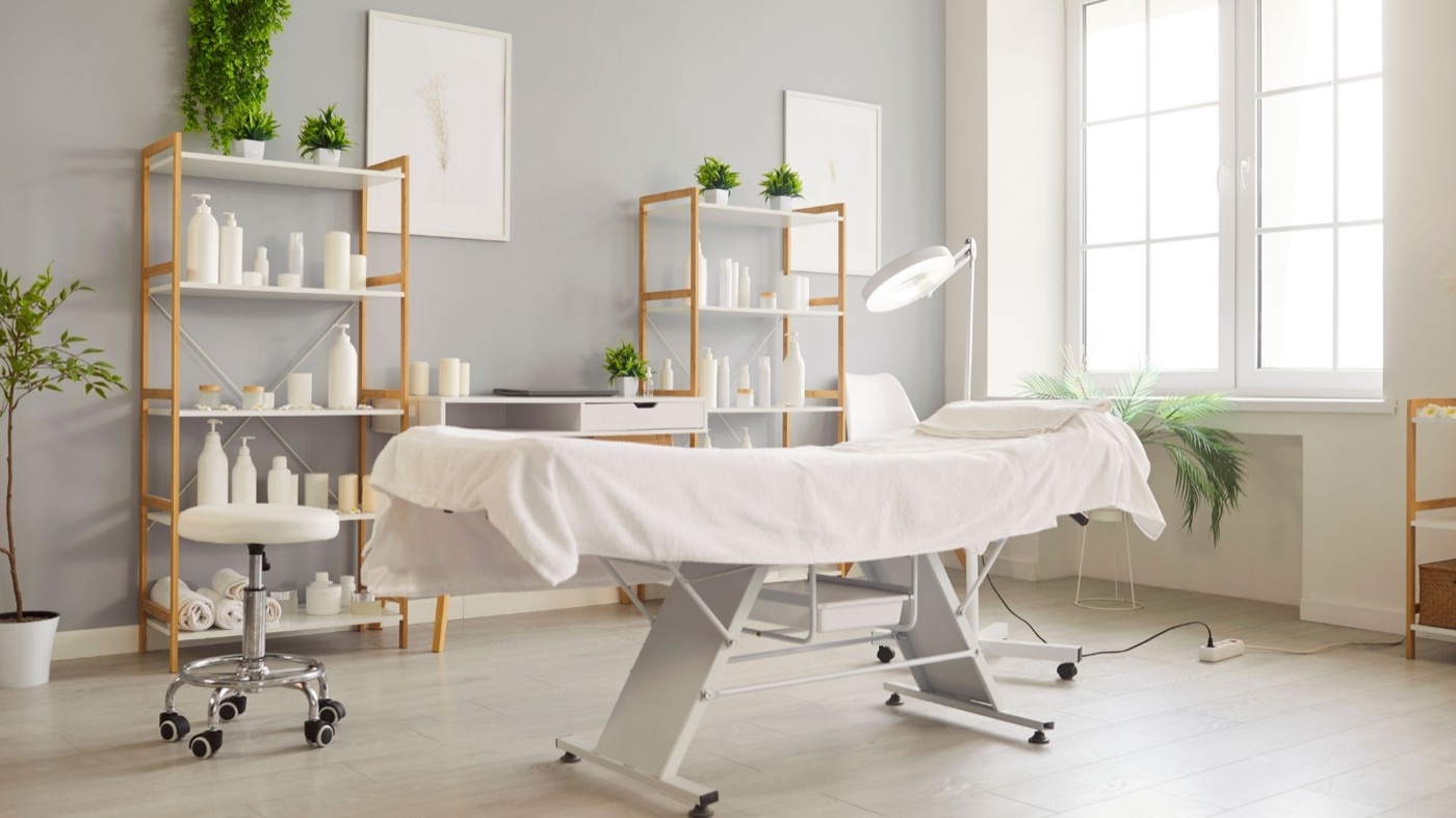 Glow by NC facial spa treatment suite in Alpharetta GA